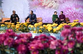 Appreciating Chrysanthemums On The Double Ninth Festival