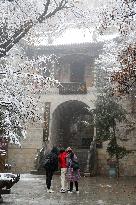 The First Snow In Pingliang City