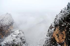 The First Snow In Pingliang City