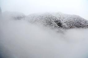 The First Snow In Pingliang City