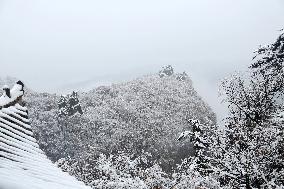 The First Snow In Pingliang City