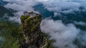 World Natural Heritage Fanjing Mountain in Guizhou,China