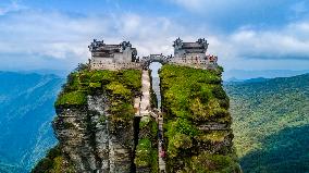 World Natural Heritage Fanjing Mountain in Guizhou,China