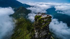 World Natural Heritage Fanjing Mountain in Guizhou,China