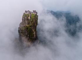 World Natural Heritage Fanjing Mountain in Guizhou,China