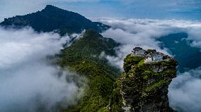 World Natural Heritage Fanjing Mountain in Guizhou,China