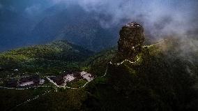 World Natural Heritage Fanjing Mountain in Guizhou,China