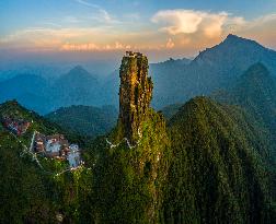 World Natural Heritage Fanjing Mountain in Guizhou,China