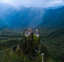 World Natural Heritage Fanjing Mountain in Guizhou,China