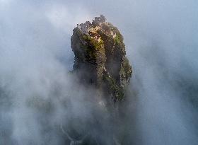 World natural heritage fanjing mountain in Guizhou,China