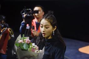 Actress Guan Xiaotong Promotes Film Oversize Love