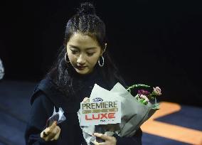 Actress Guan Xiaotong Promotes Film Oversize Love