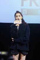 Actress Guan Xiaotong Promotes Film Oversize Love