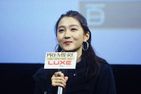 Actress Guan Xiaotong Promotes Film Oversize Love