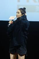 Actress Guan Xiaotong Promotes Film Oversize Love