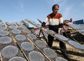 Hand-made Powdered Skin Production