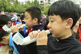 China Strengthens School Sports