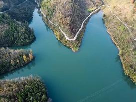Limin Reservoir in Bijie City