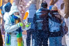 Heavy Snow Hits Harbin