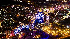 2020 World Industrial Design Conference Theme Light Show