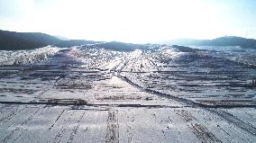 Huapiling Grassland Covered With Snow