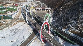 Five-ring Bridge After Snow