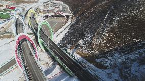 Five-ring Bridge After Snow