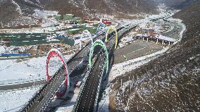 Five-ring Bridge After Snow