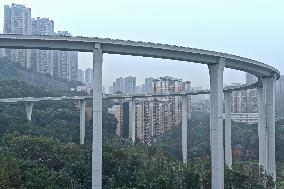 China's Highest Ramp Bridge