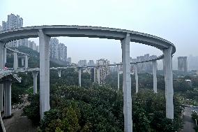 China's Highest Ramp Bridge