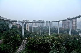 China's Highest Ramp Bridge