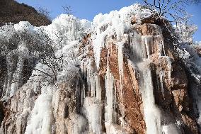 Frozen Waterfalls