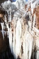 Frozen Waterfalls