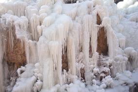 Frozen Waterfalls