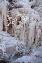 Frozen Waterfalls