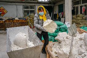 Traditional Sweet Potato Vermicelli Process