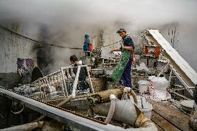 Traditional Sweet Potato Vermicelli Process