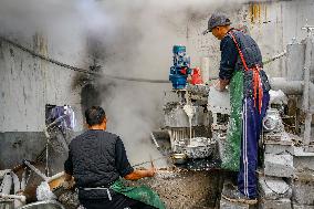 Traditional Sweet Potato Vermicelli Process