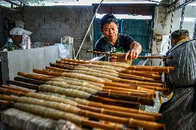 Traditional Sweet Potato Vermicelli Process