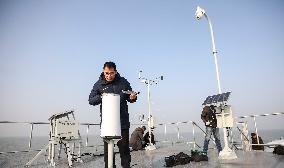 The First Meteorological Observation Platform On Hongze Lake