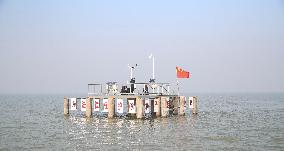 The First Meteorological Observation Platform On Hongze Lake