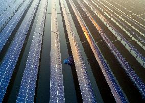 Photovoltaic Power Station Fishing