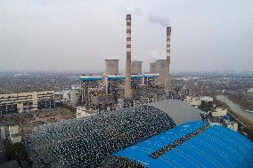 Power Plant Coal Yard Closed Transformation