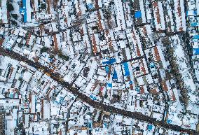 Century-old Street After Snow