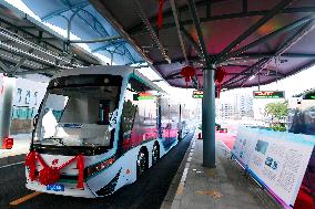 The First DRT Digital Tramway in China