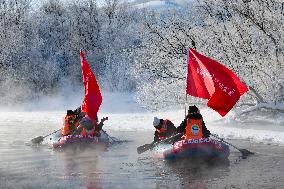 Unfreezing River Experience Rafting