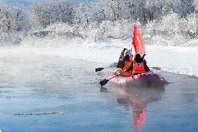 Unfreezing River Experience Rafting