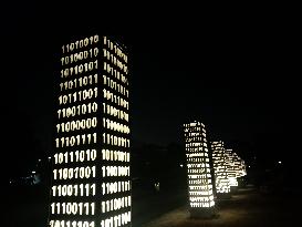 Computer Programming Code Light Boxes