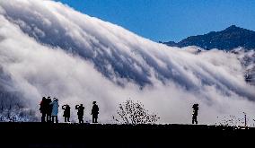 Cloud Waterfall
