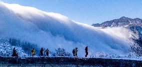 Cloud Waterfall